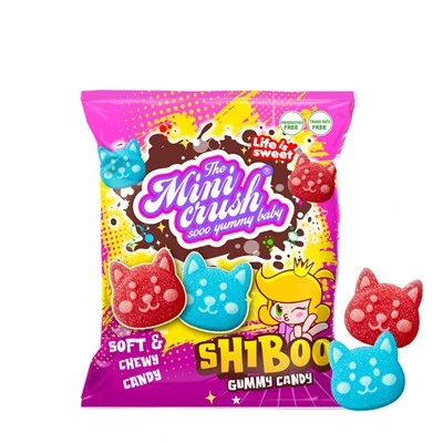 Shiba Inu-Shaped Gummy Candy - 3D Realistic Custom Gummies