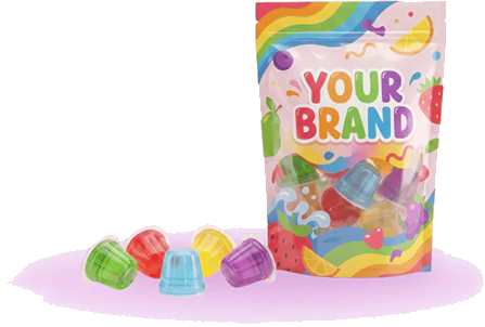 ATIQ Food OEM Private Label Candy Packaging Display