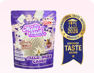 Freeze Dried Ice Cream Candy - Superior Taste Award Brussels 2026